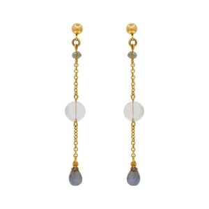 9k Gold – Chirimoya Earrings