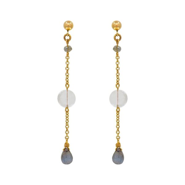 9k Gold - Chirimoya Earrings