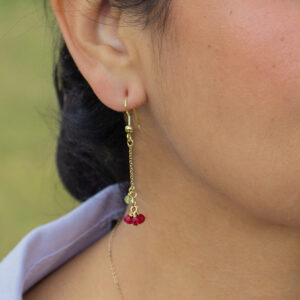 9k Gold – Fresas Earrings